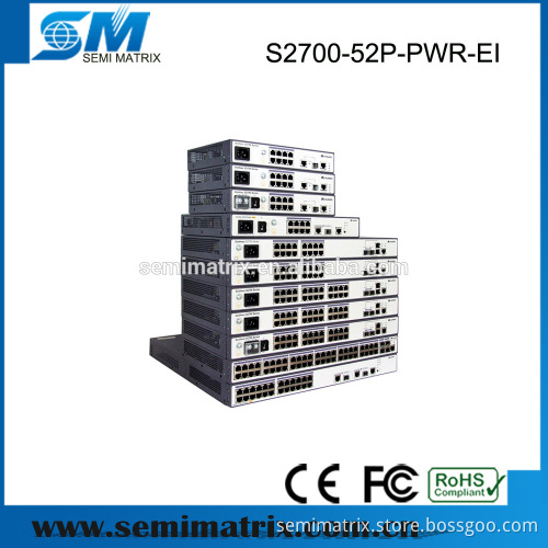 S2700 Series 48 ports Enterprise POE Switch S2700-52P-PWR-EI